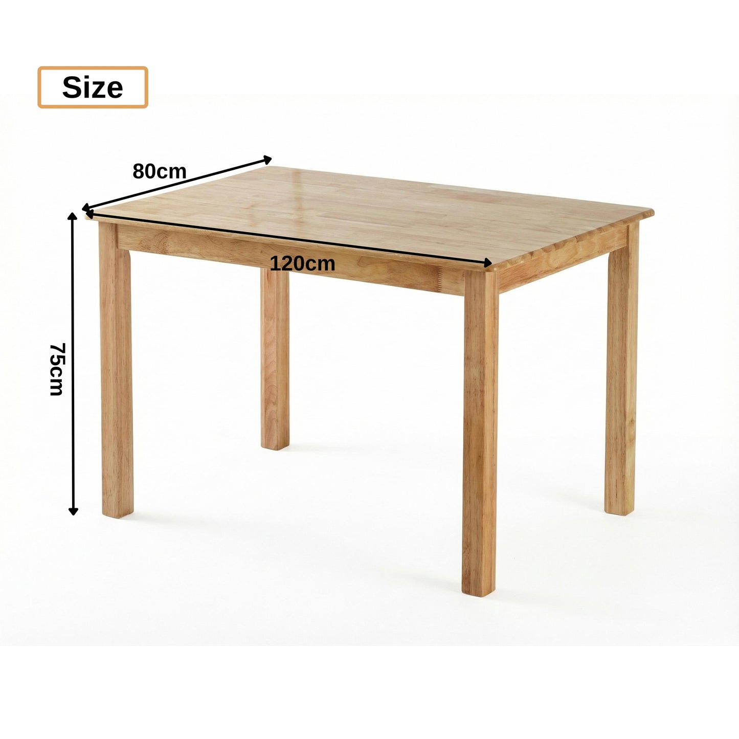 Modern Minimalist Dining Table, Sleek Design - GLORG