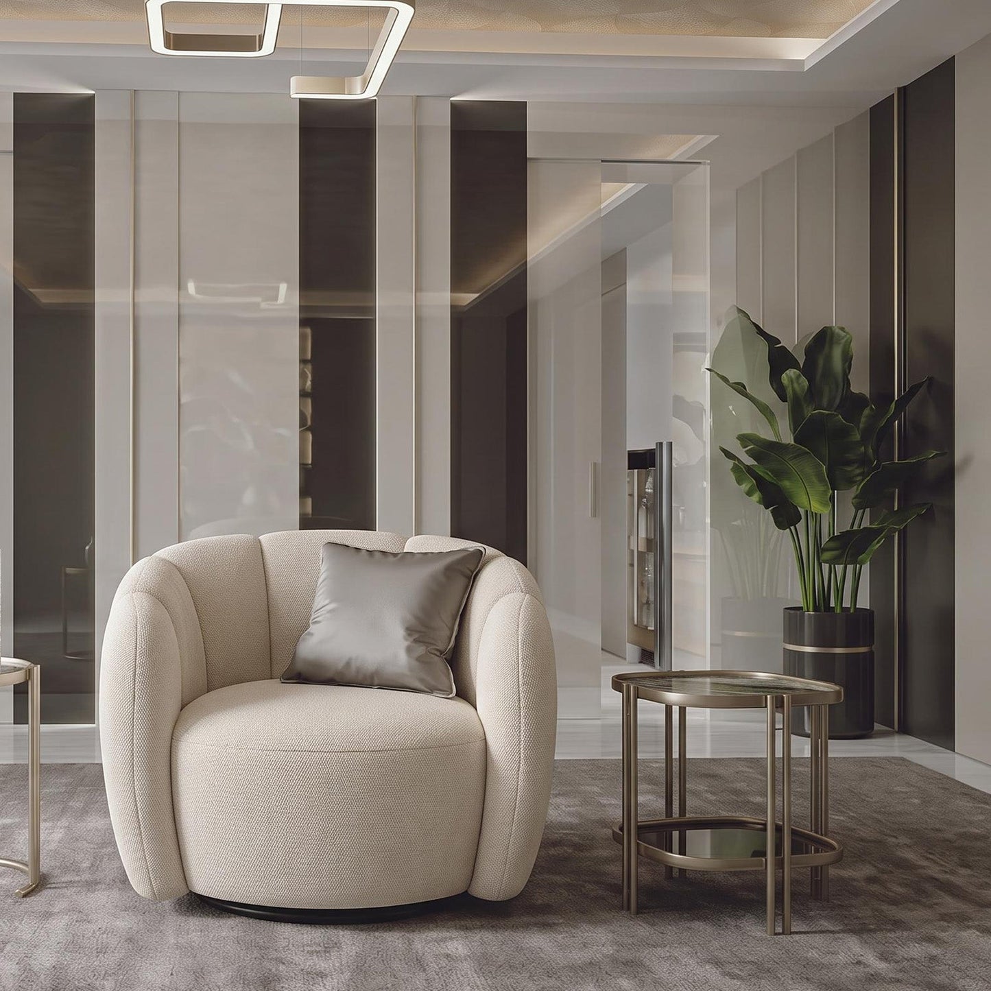 Sorella Swivel Armchair