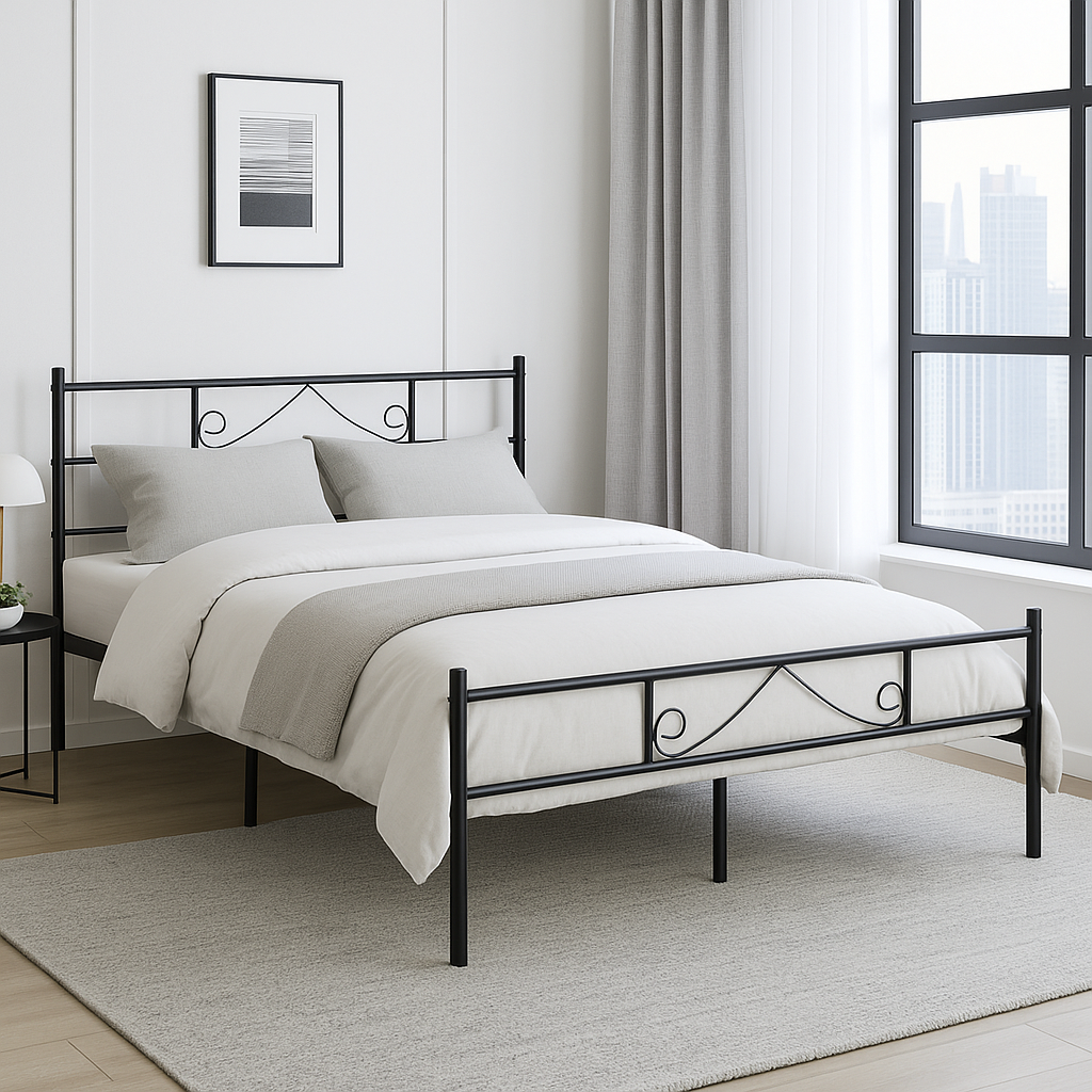 Beard Black Bedframe