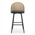 Otopolypus Modern Black Metal Bar Chair - KRYX