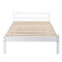 Firenze White Wooden Bedframe