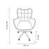 Modern Ergonomic Office Chair, Fabric Upholstery - KASA BEIGE