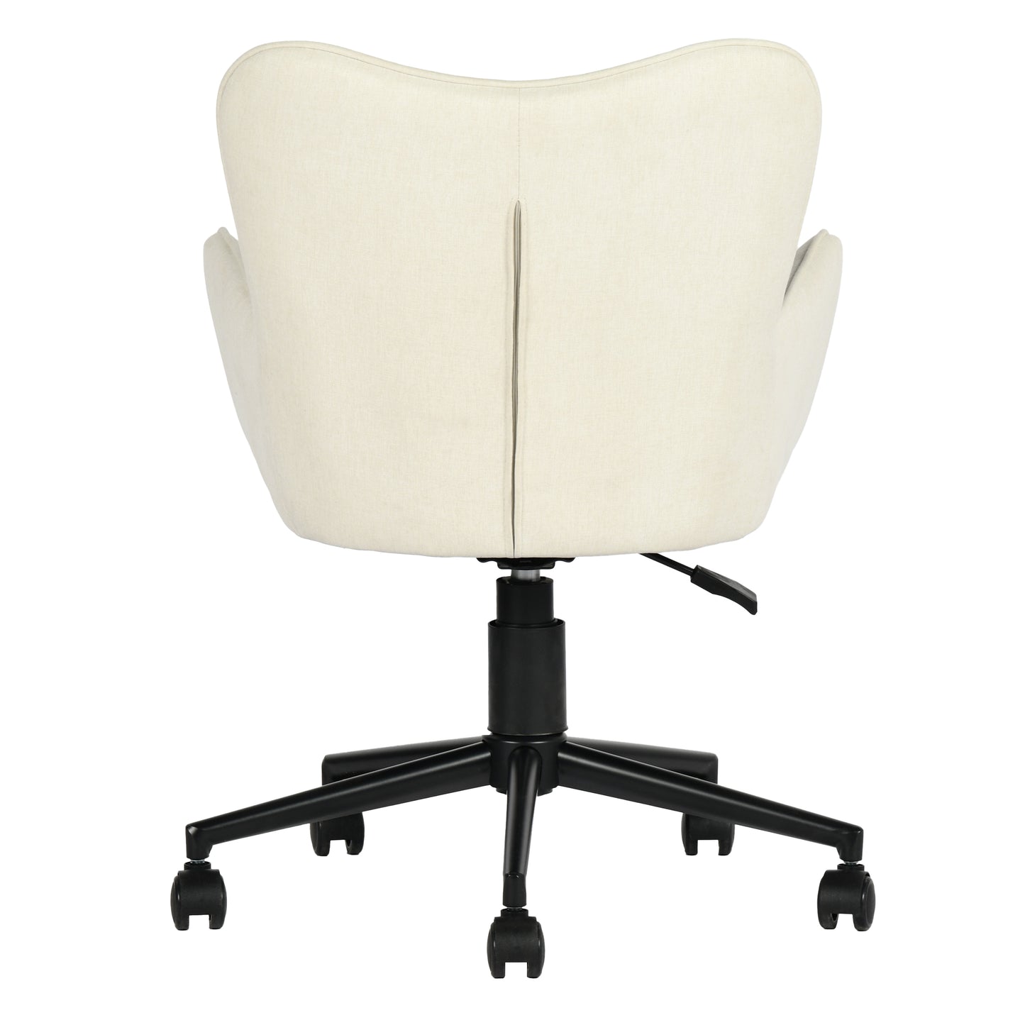 Modern Ergonomic Office Chair, Fabric Upholstery – KASA BEIGE
