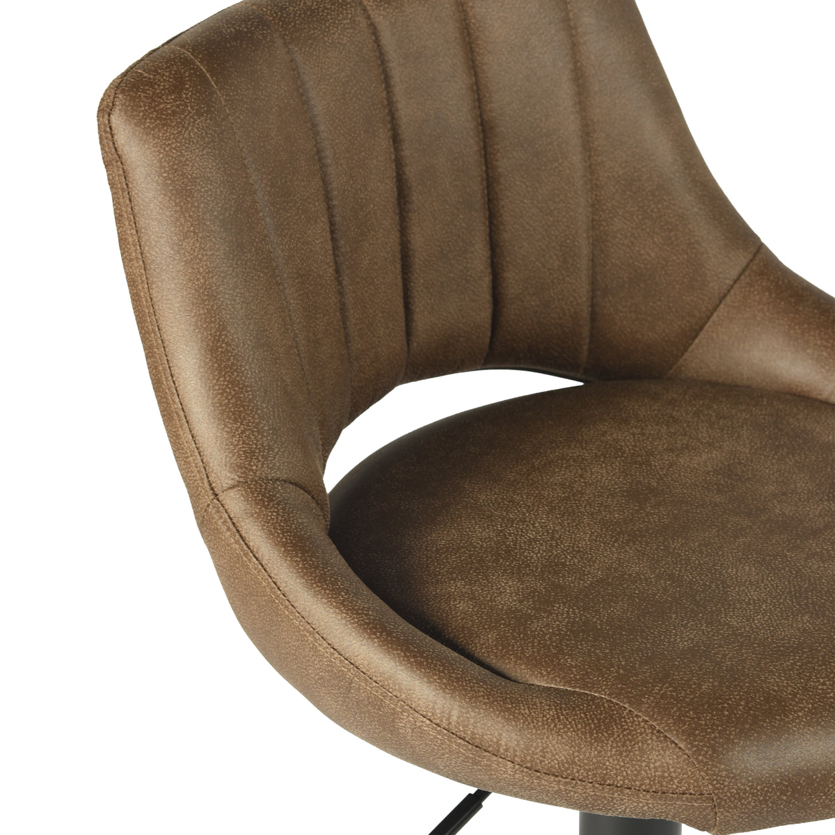 Modern Bar Stool, Fabric Adjustable Seat - AFRA BAR