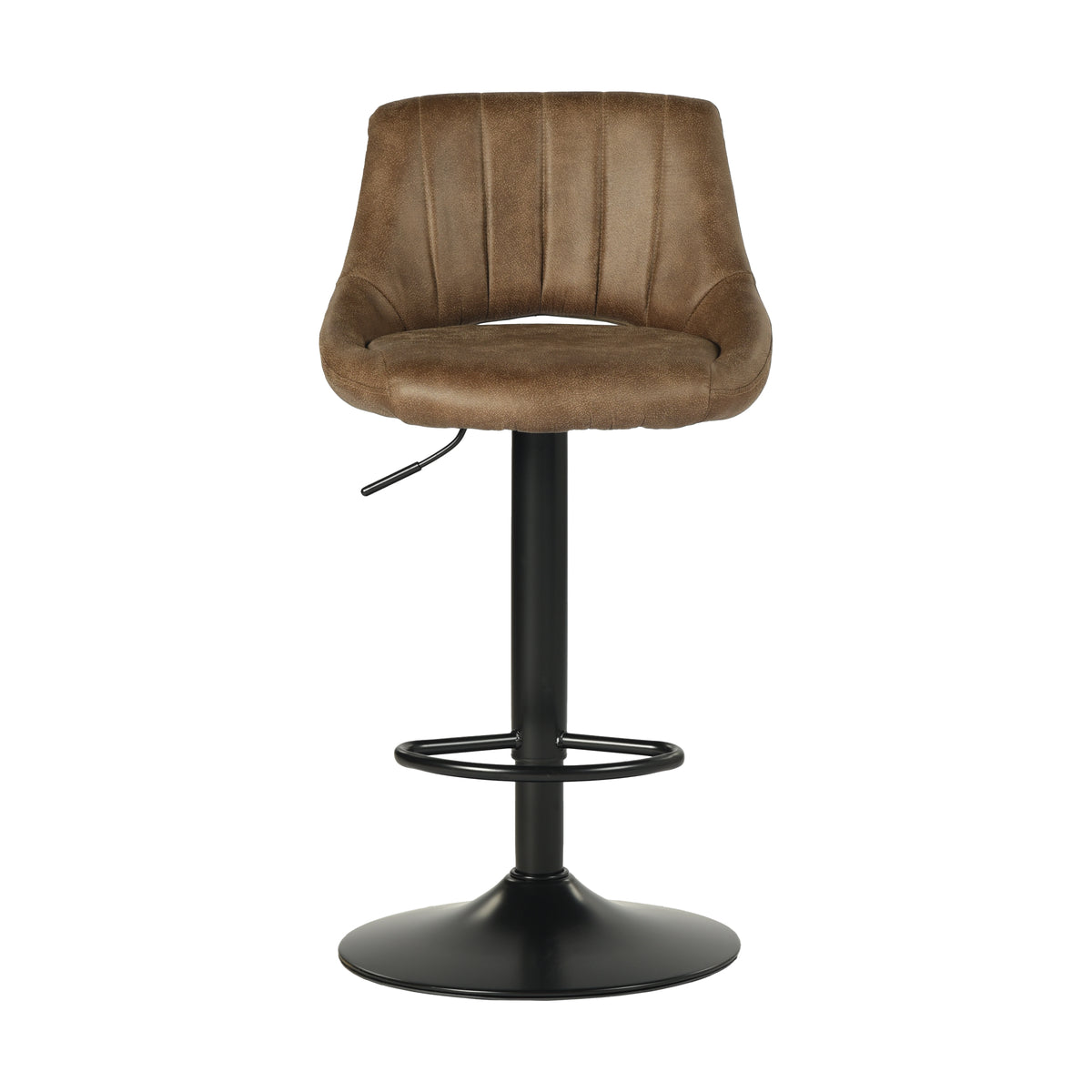 Modern Bar Stool, Fabric Adjustable Seat - AFRA BAR