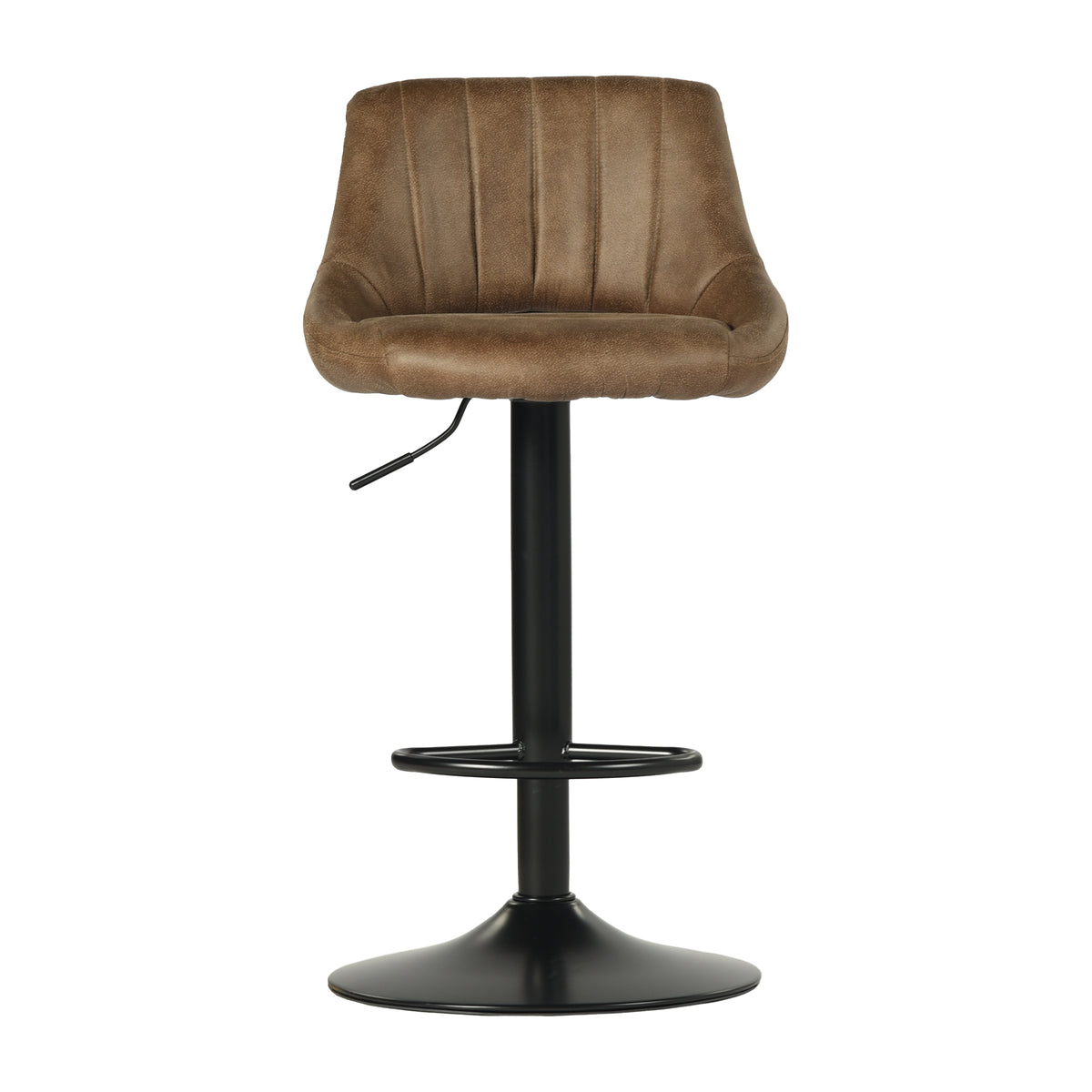 Modern Bar Stool, Fabric Adjustable Seat - AFRA BAR