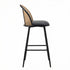 Otopolypus Modern Black Metal Bar Chair - KRYX