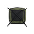 Modern Corduroy Bar Stool, Metal Frame - LAKERS H66 GREEN