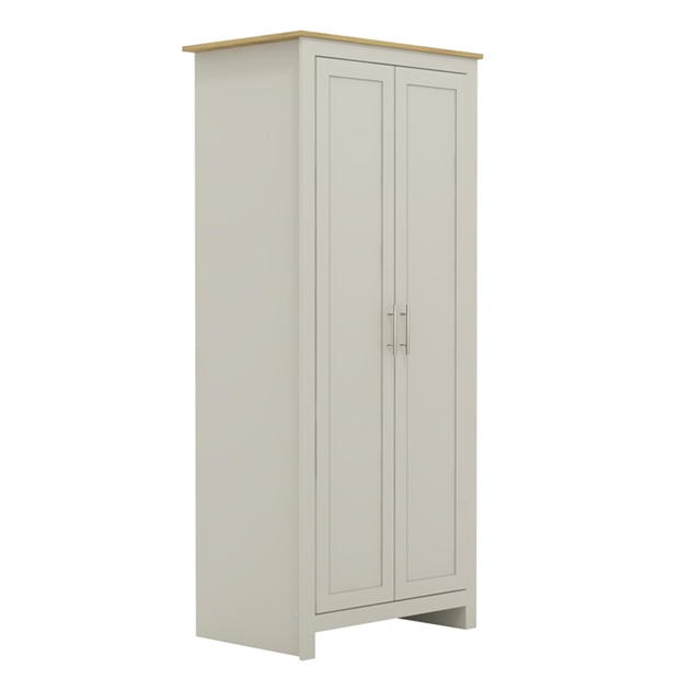 Modern Grey Bedroom Set, Particleboard & MDF - LANCASTER 3PC SET GREY