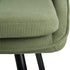 Modern Corduroy Bar Stool, Metal Frame - LAKERS H66 GREEN