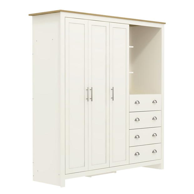 Modern Storage, Particleboard Structure - LANCASTER COMBINE UNIT BEIGE