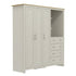 Modern Grey Storage, Particleboard & MDF - LANCASTER COMBINE UNIT GREY