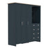 Modern Blue Storage, Particleboard & MDF - LANCASTER COMBINE UNIT BLUE