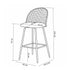 Otopolypus Modern Black Metal Bar Chair - KRYX