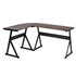 Akapo Walnut L Shape Desk
