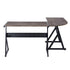 Akapo Walnut L Shape Desk