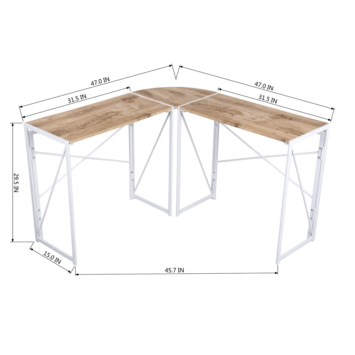 Albertin  L Shape Desk