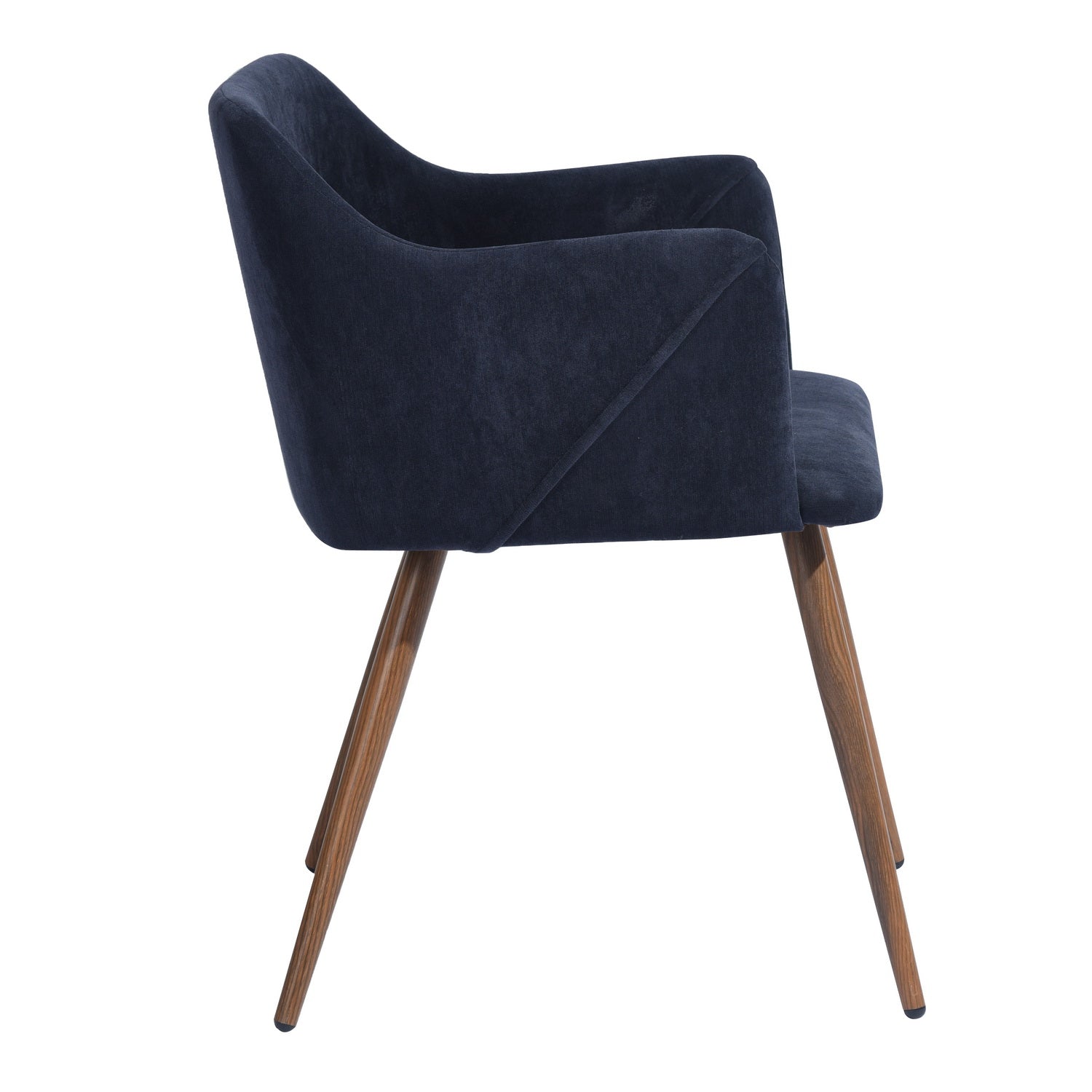 Aldridge Terry Fabric Blue Uk Dining Chairs