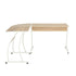 Arlette Wooden L Shape Office Desk