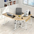 Arlette Wooden L Shape Office Desk