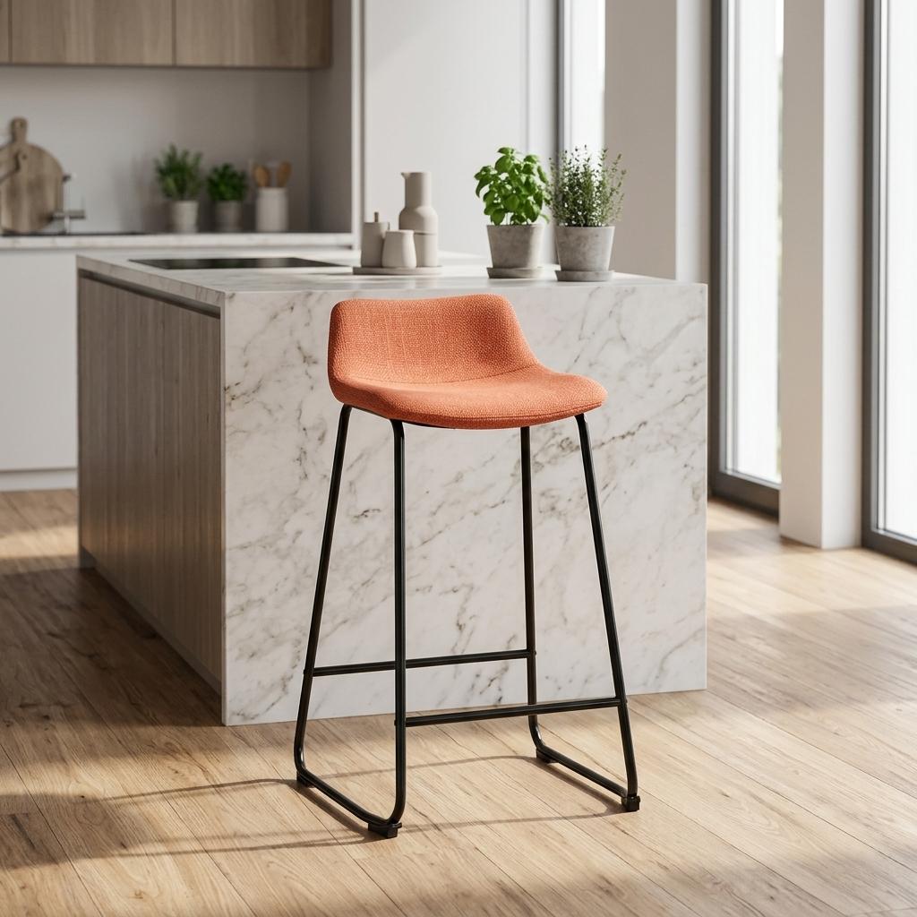 ARLO ORANGE – Grey Barstool