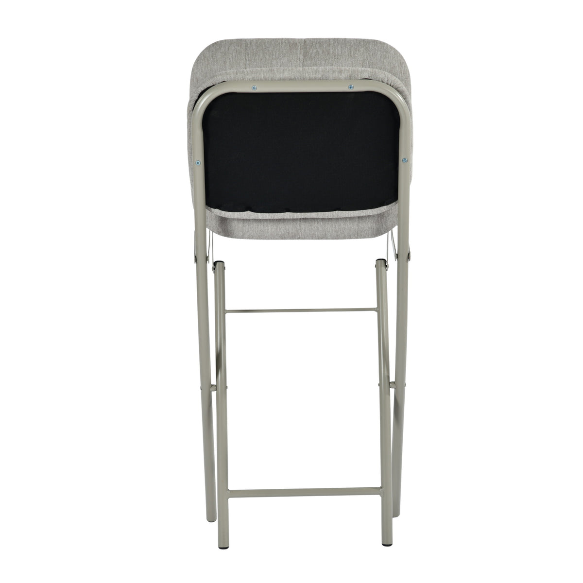 Modern Folding Metal Chair - ARNAINS GREY