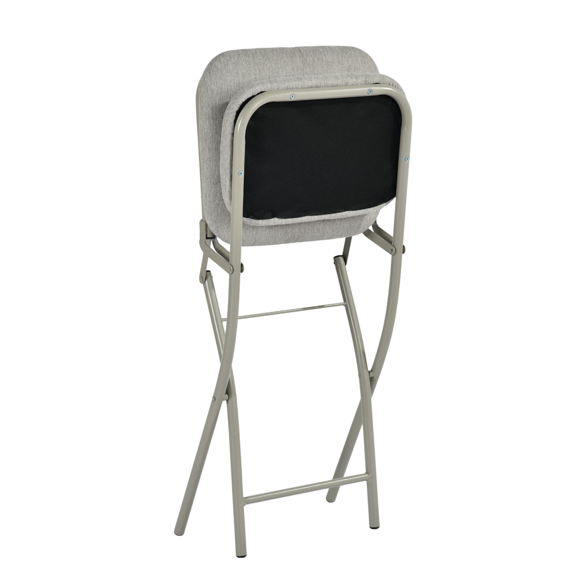 Modern Folding Metal Chair - ARNAINS GREY