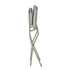 Modern Folding Metal Chair - ARNAINS GREY