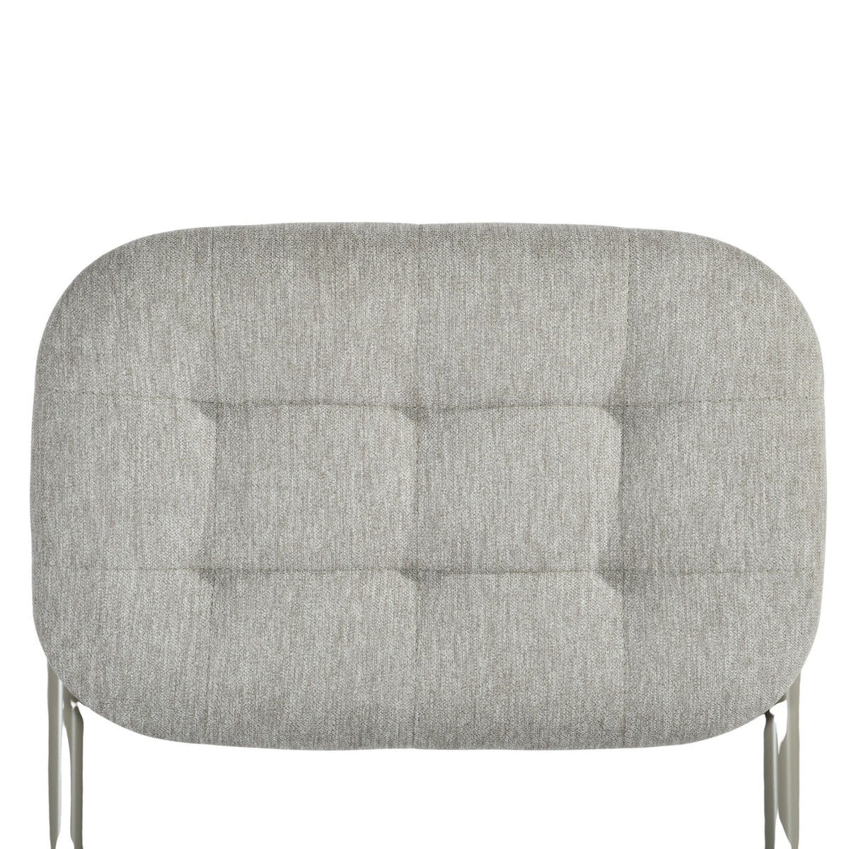 Modern Folding Metal Chair - ARNAINS GREY