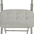 Modern Folding Metal Chair - ARNAINS GREY