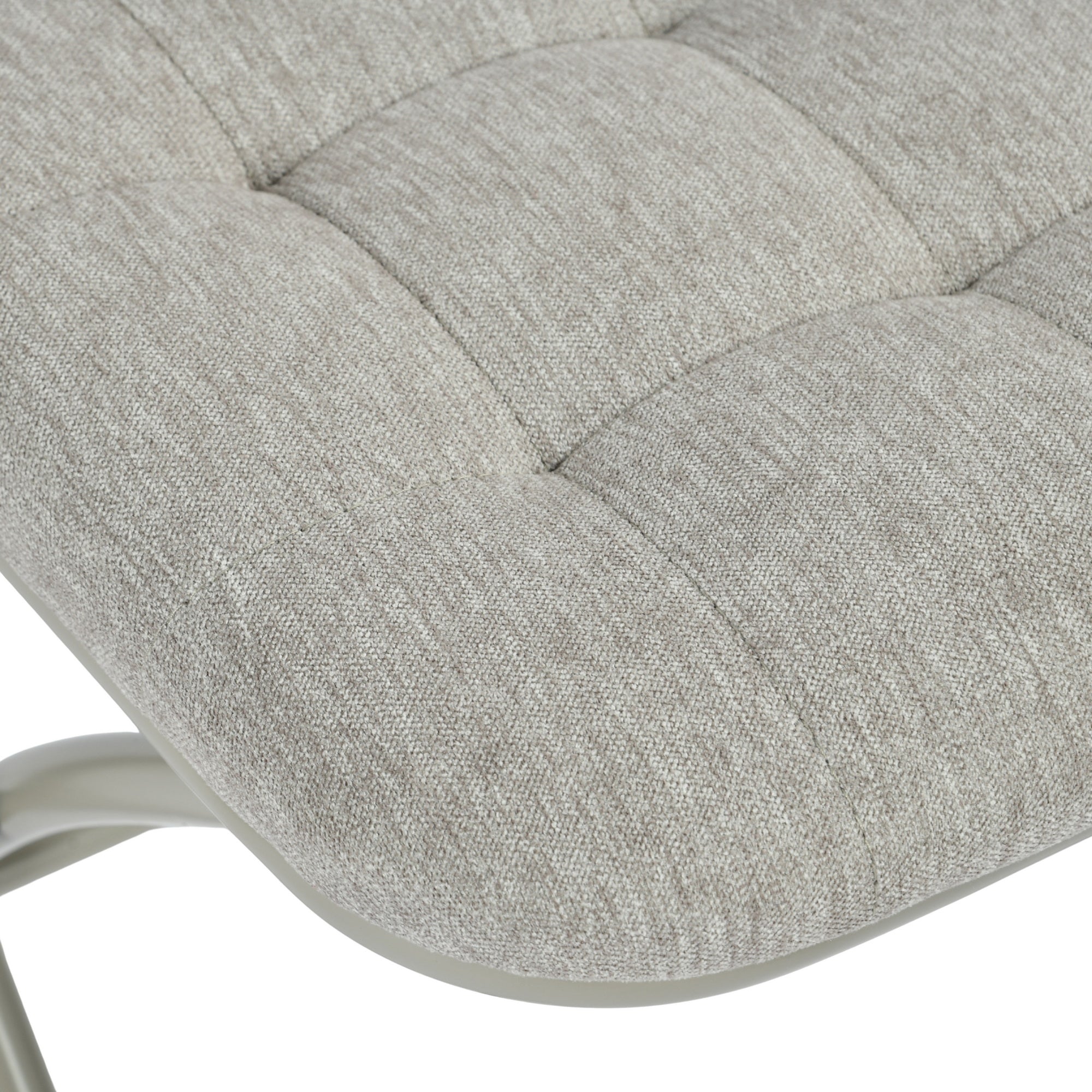 Modern Folding Metal Chair - ARNAINS GREY