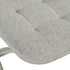 Modern Folding Metal Chair - ARNAINS GREY