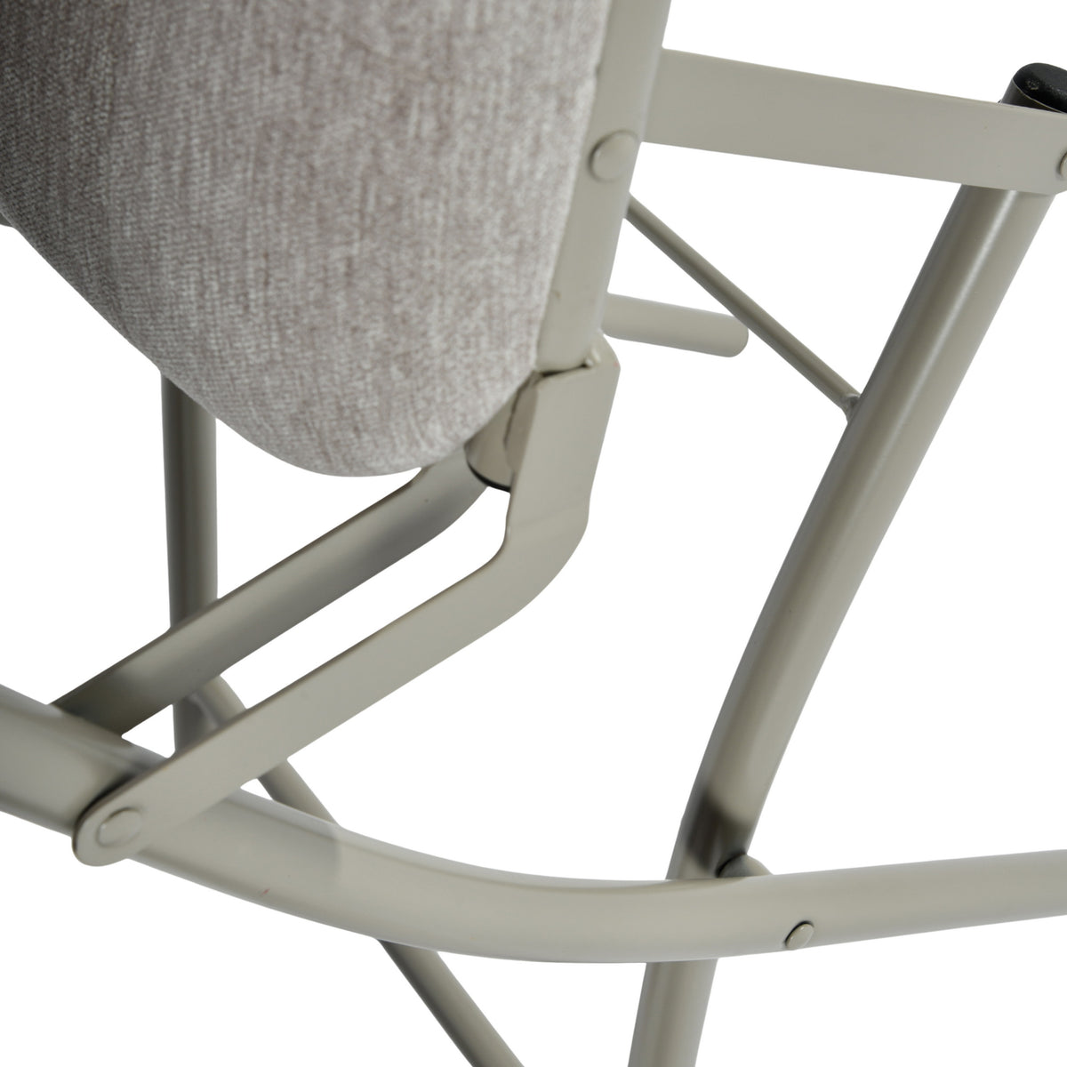Modern Folding Metal Chair - ARNAINS GREY