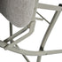 Modern Folding Metal Chair - ARNAINS GREY