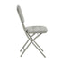 Modern Folding Metal Chair - ARNAINS GREY