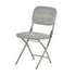 Modern Folding Metal Chair - ARNAINS GREY