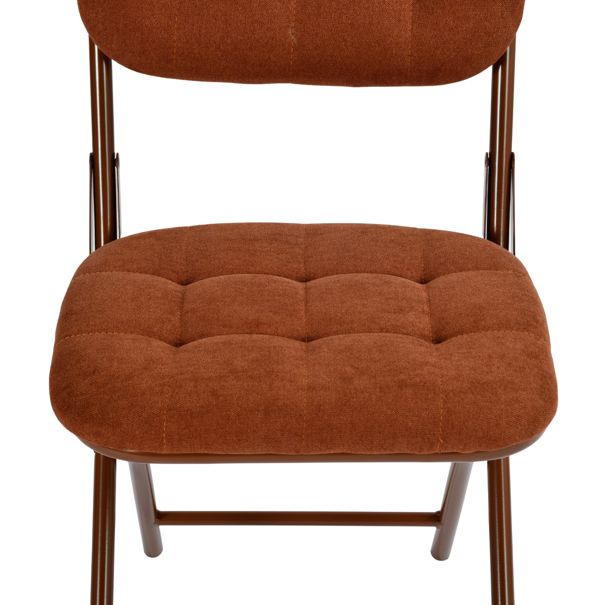 Modern Folding Fabric Chair - ARNAINS ROSE
