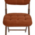 Modern Folding Fabric Chair - ARNAINS ROSE