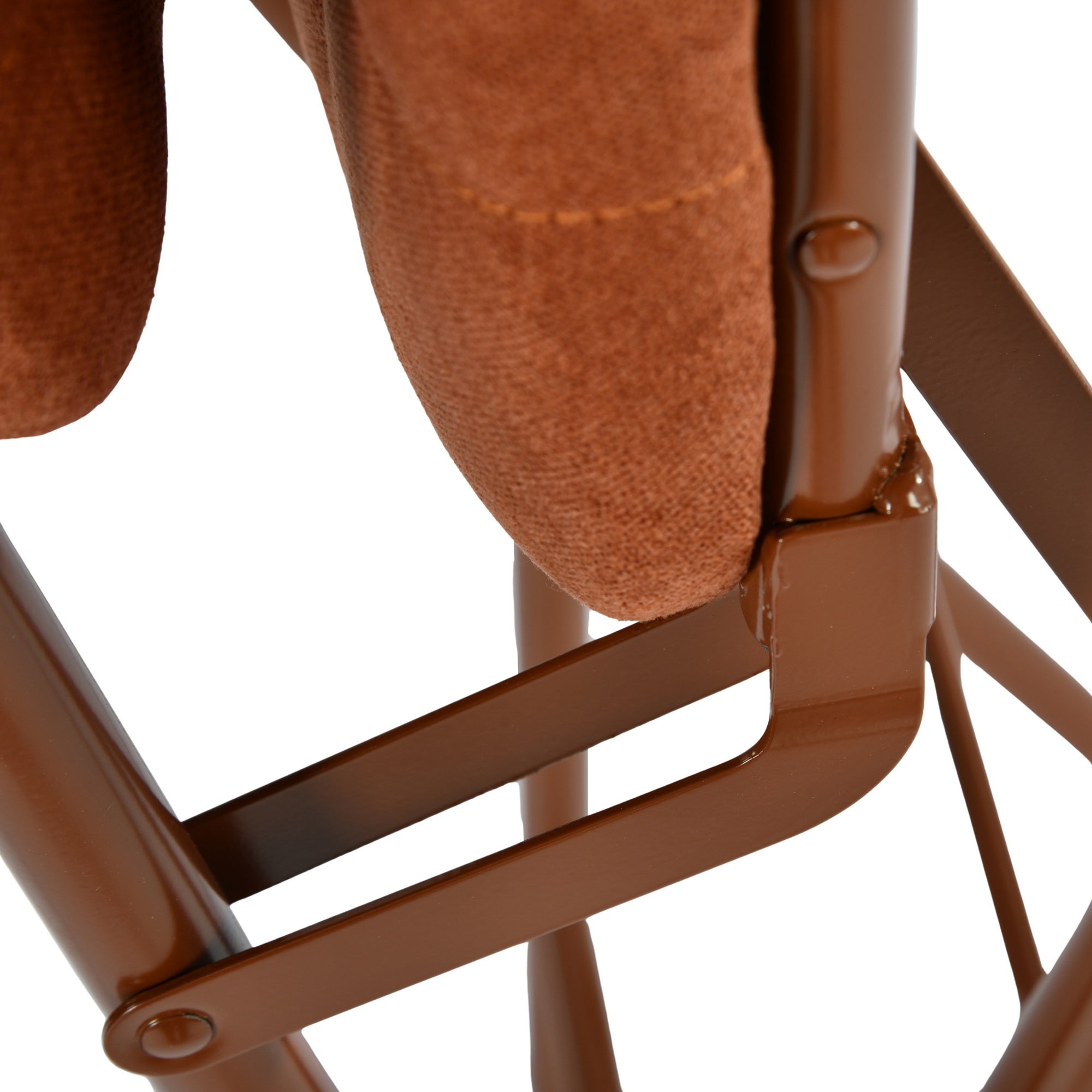 Modern Folding Fabric Chair - ARNAINS ROSE