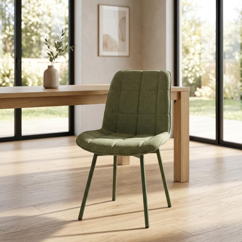 ARNY DC GREEN – Green Dining Chair