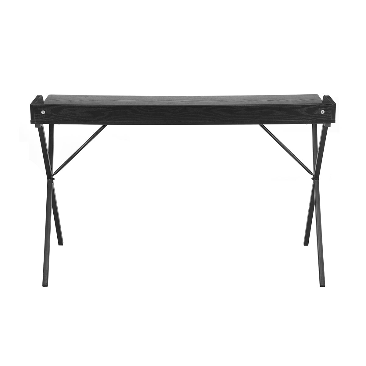 Ava Black Wood Office Desk