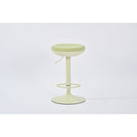 azons - green barstool - upholstered compact seating or footrest