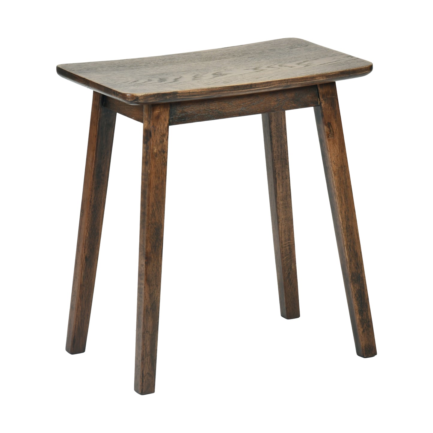 Modern Ash Wood Stool, Solid Construction - BASTRIX