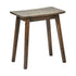 Modern Ash Wood Stool, Solid Construction - BASTRIX