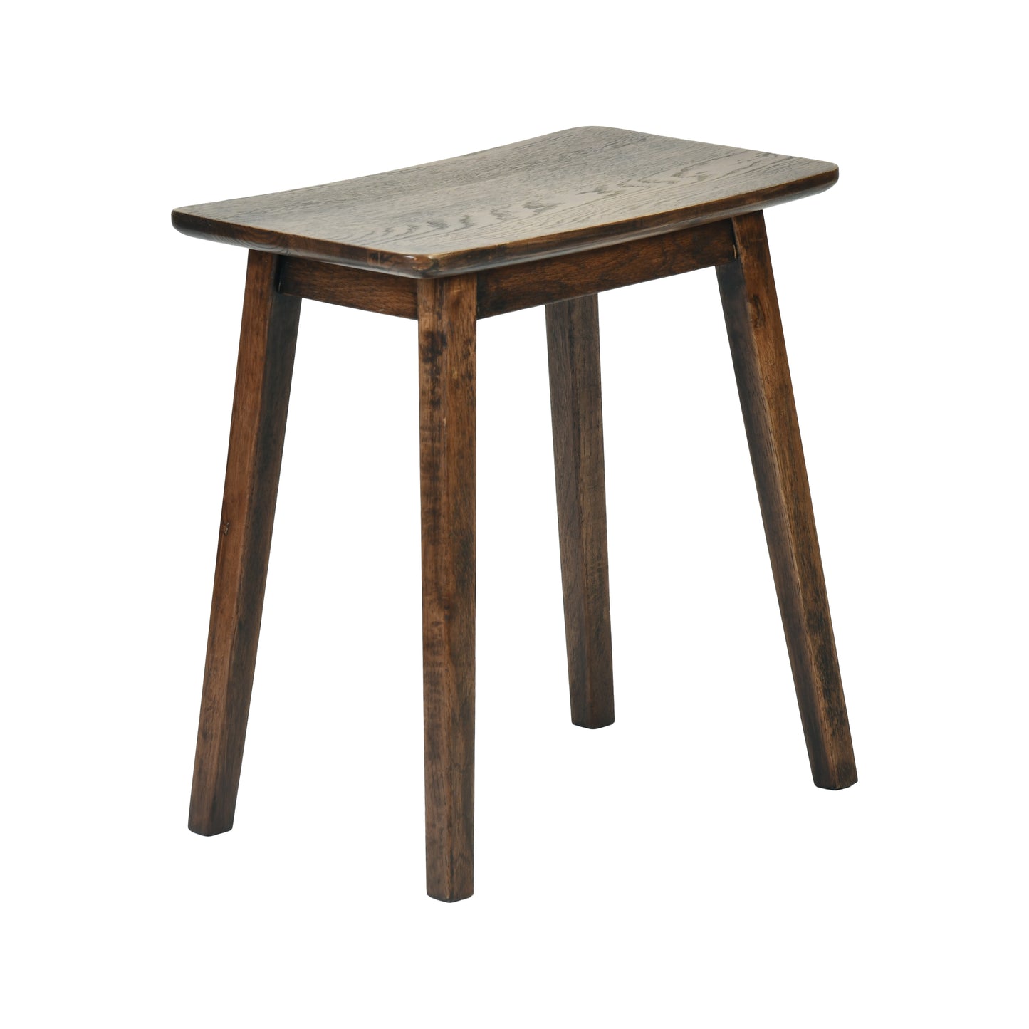 Modern Ash Wood Stool, Solid Construction - BASTRIX