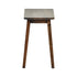 Modern Ash Wood Stool, Solid Construction - BASTRIX