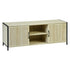 Upsurge Modern Minimalist TV Stand, MDF & Metal Frame - BETELGEUSE