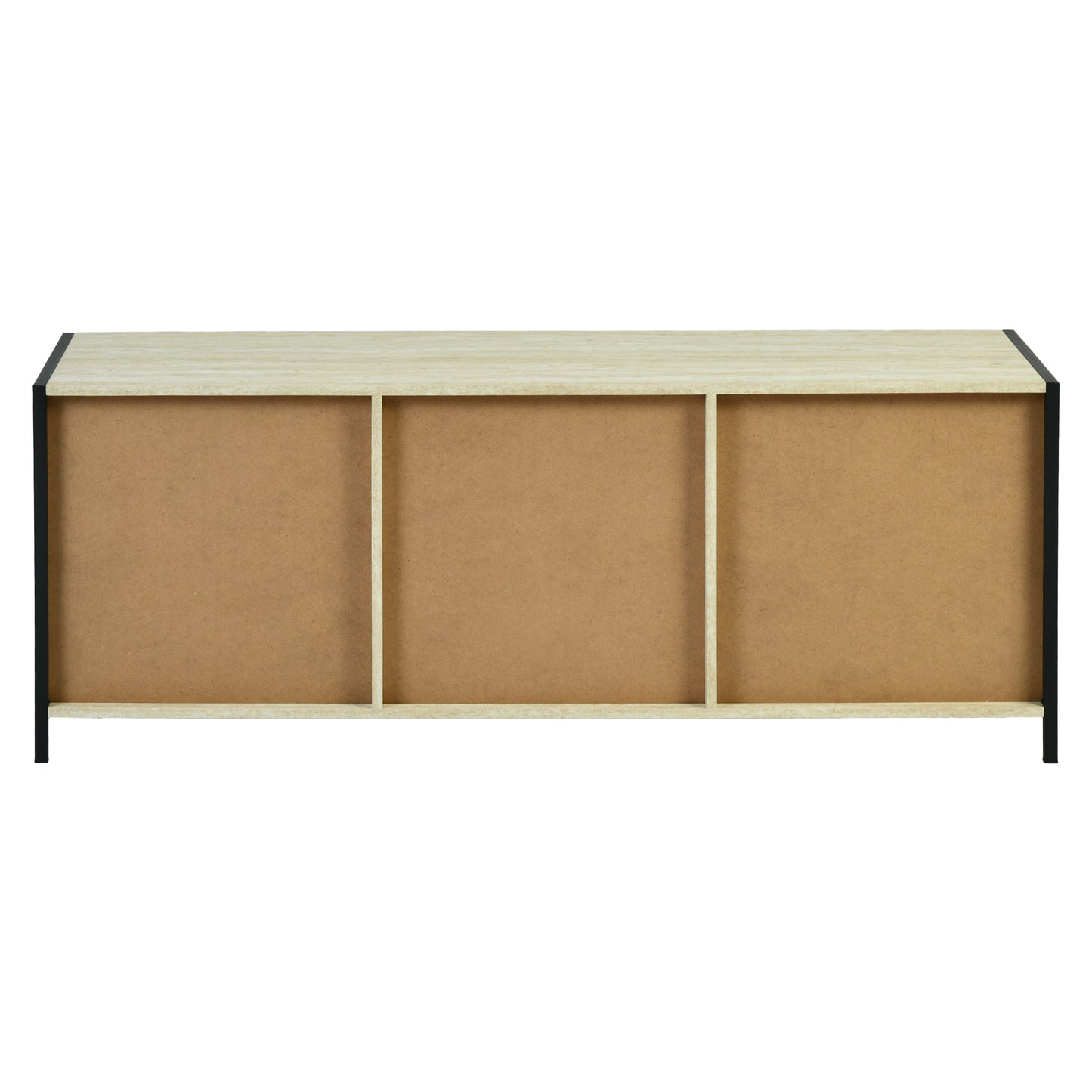 Upsurge Modern Minimalist TV Stand, MDF & Metal Frame - BETELGEUSE