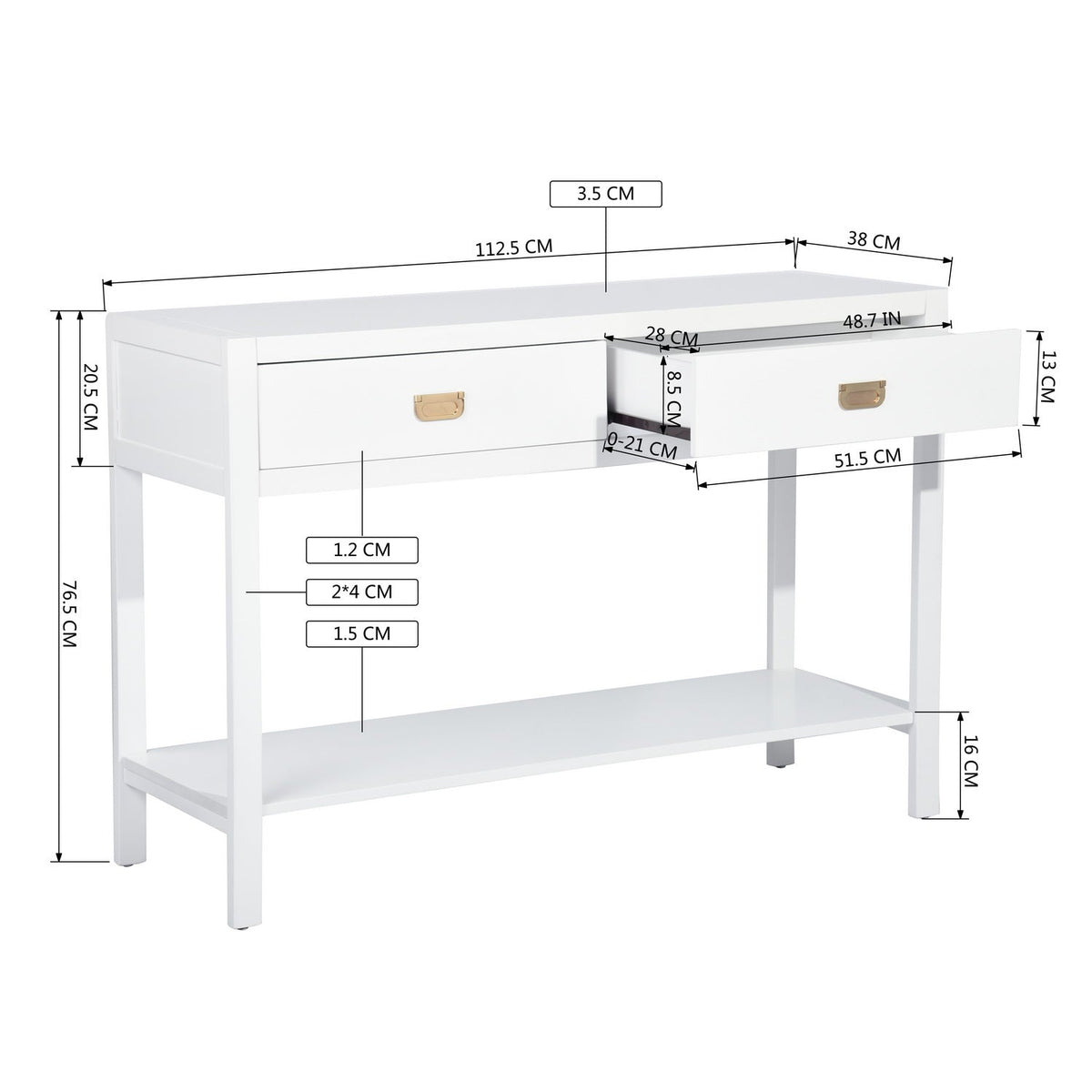 Bianca Console Table