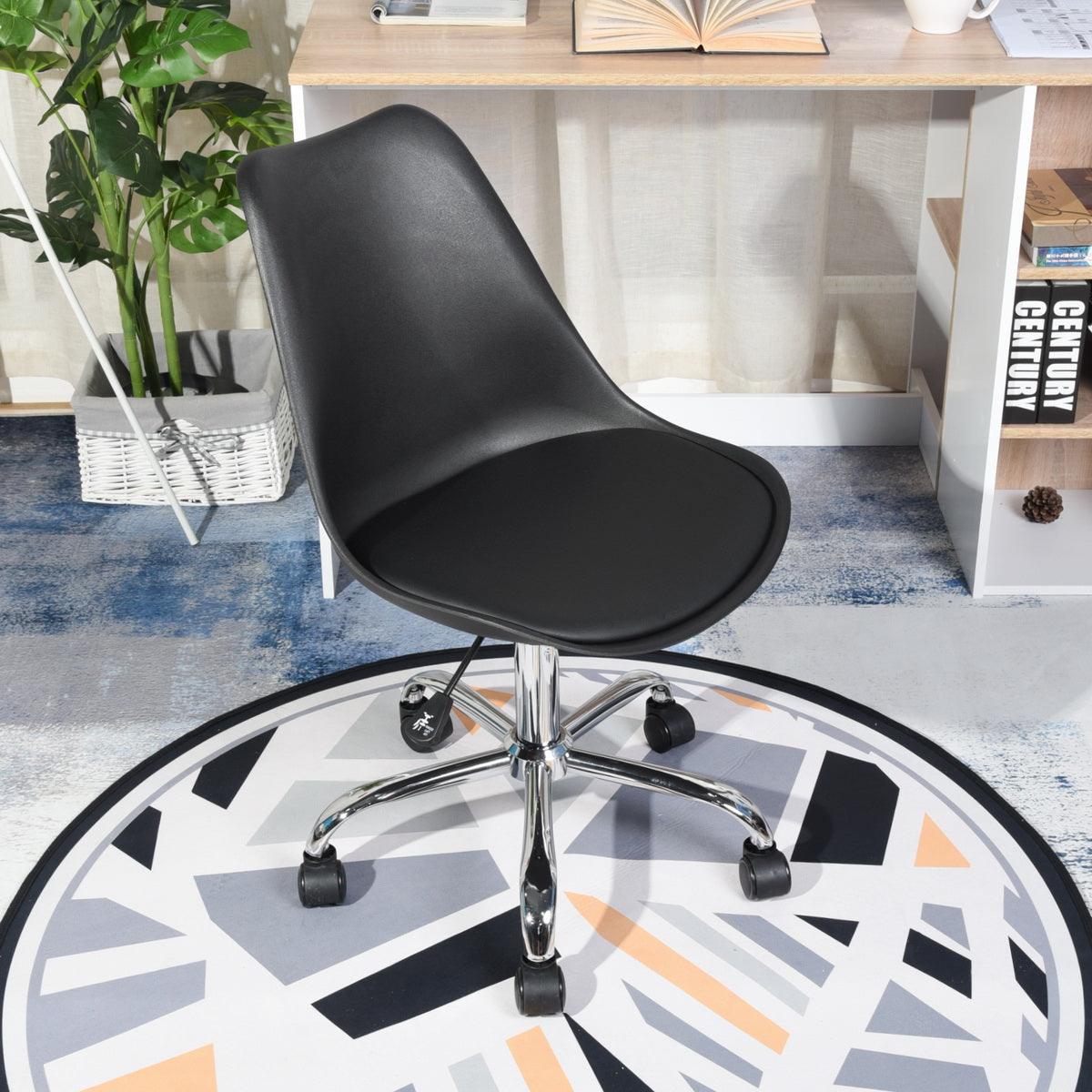 Blokhus Office Chair With Chrome Leg